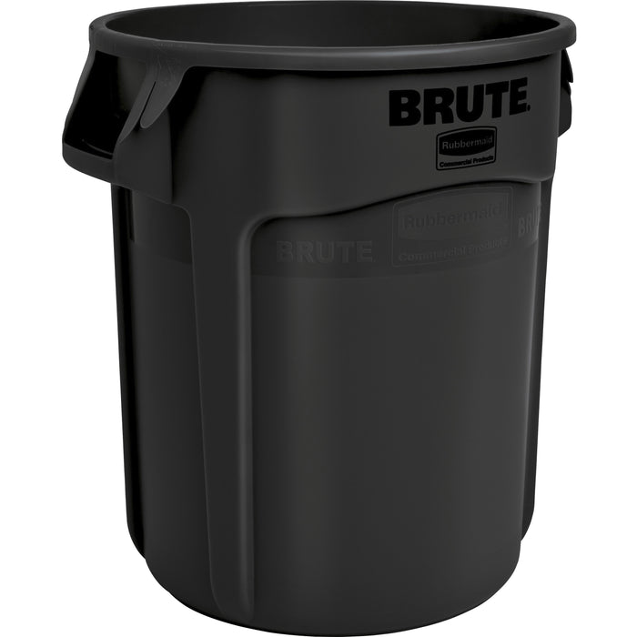 Rubbermaid Commercial Vented Brute 20-gallon Container - 20 gal Capacity - Round - Stackable, Fade Resistant, Warp Resistant, Crack Resistant, Crush Resistant, Reinforced Base, Durable, Ergonomic Handle, Contoured Base Handle, Vented, Tear Resistant, ...