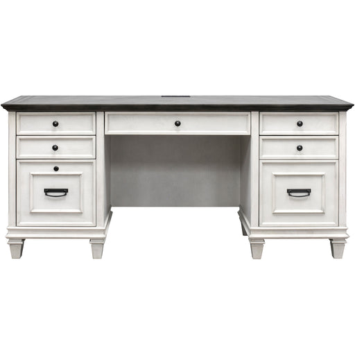 Martin Hartford Credenza - Rectangle - 31" Height x 70" Width x 21" Depth - Total Drawer(s): 4 - 1 Door(s) - Material: Wood Grain, Veneer, Metal, Wire Mesh - Finish: Vintage Linen - 1 Each