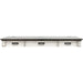 Martin Hartford Sit/Stand Desktop - Rectangle - 45" Height x 60" Width x 28" Depth - Total Drawer(s): 3 - 1 Shelve(s) - Material: Wood Grain, Veneer - Finish: Vintage Linen - 1 Each
