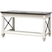Martin Hartford Writing Desk - Rectangle - 31" Height x 60" Width x 28" Depth - Total Drawer(s): 3 - Material: Wood Grain, Veneer - Finish: Vintage Linen - 1 Each