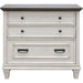 Martin Hartford Lateral File - 31" Height x 36" Width x 21" Depth - Total Drawer(s): 2 - Material: Wood Grain, Veneer, Wire Mesh - Finish: Vintage Linen - 1 Each