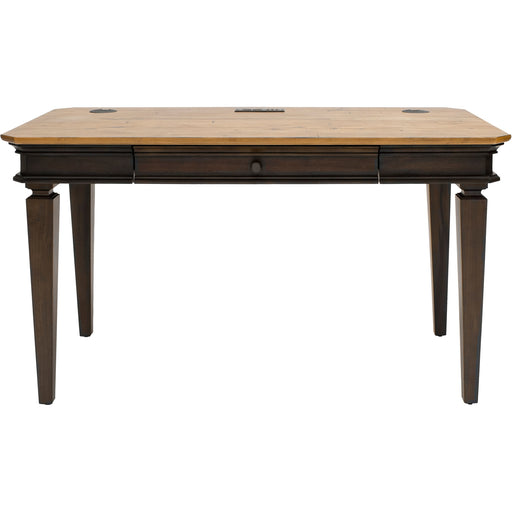 Martin Sonoma Writing Desk - Rectangle - 30" Height x 54" Width x 28" Depth - Material: Wood Veneer - Finish: Dark Roast - 1 Each