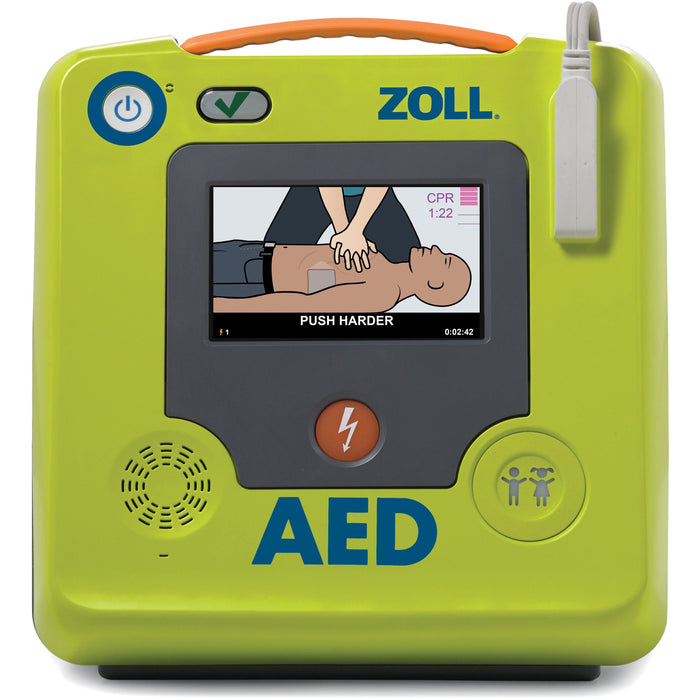 ZOLL Medical AED 3 Fully Automatic Defibrillator - Automatic - Green - 1 Each