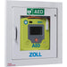 ZOLL Medical AED 3 Recessed Wall Cabinet - 14" Width x 1.5" Depth x 14" Height - Wall Mountable, Recessed - Green - 1 Each