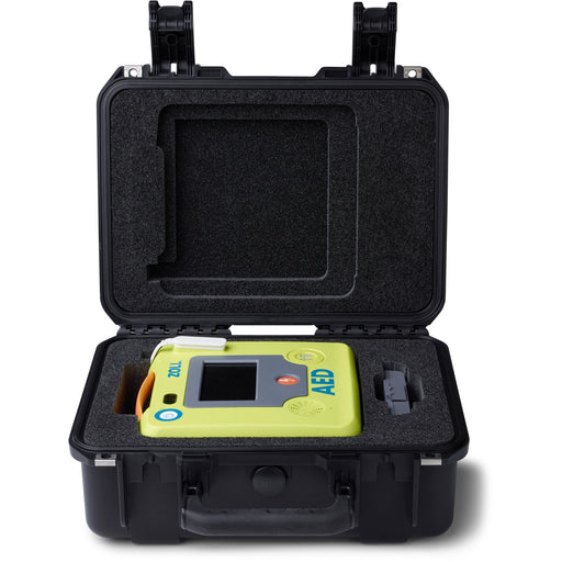 ZOLL Carrying Case ZOLL Defibrillator, Battery - Green - Water Proof, Dust Resistant, Water Resistant - Plastic Body - Handle - Small Size - 1 Each