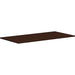 HON Mod Worksurface - Rectangle - 1" Height x 60" Width x 30" Depth - Finish: Traditional Mahogany - 1 Each