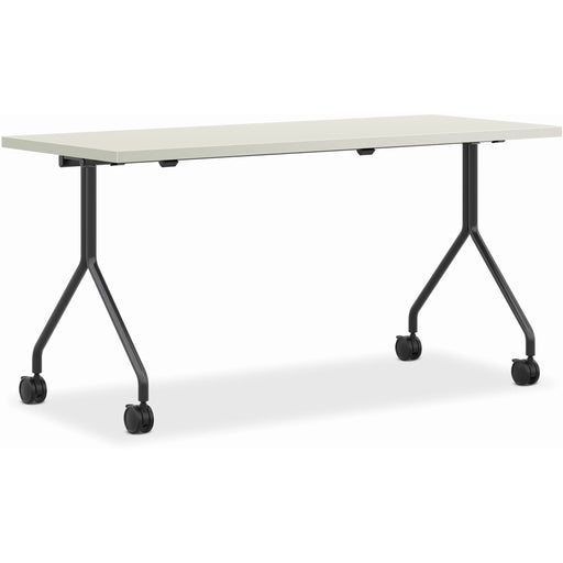 HON Between HMPT2472NS Nesting Table - Rectangle Top - 4 Seating Capacity x 72" Width x 24" Depth - Silver Mesh - 1 Each