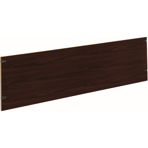 HON 10500 H105856 Back Enclosure - 18.6" Height x 69.8" Width x 0.7" Depth - Flat Edge - Finish: Mahogany - Rugged, Scratch Resistant, Spill Resistant, Stain Resistant, Liquid Resistant, Durable, Cord Management - For Workstation, Office, Desk - 1 Each