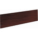 HON 10500 H105857 Back Enclosure - 18.6" Height x 75.8" Width x 0.7" Depth - Finish: Mahogany - Rugged, Scratch Resistant, Spill Resistant, Stain Resistant, Liquid Resistant, Durable, Cord Management - For Workstation, Office, Desk - 1 Each