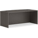 HON Mod HLPLDS7236B Desk Shell - Bowfront - 29" Height x 72" Width x 36" Depth - Finish: Slate Teak - 1 Each