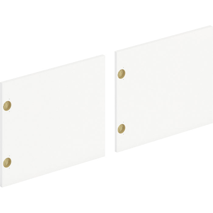 HON Mod HLPLDR72LM Door - x 72" Width - Finish: Simply White - Scratch Resistant, Spill Resistant, Stain Resistant, Durable - 1 Set