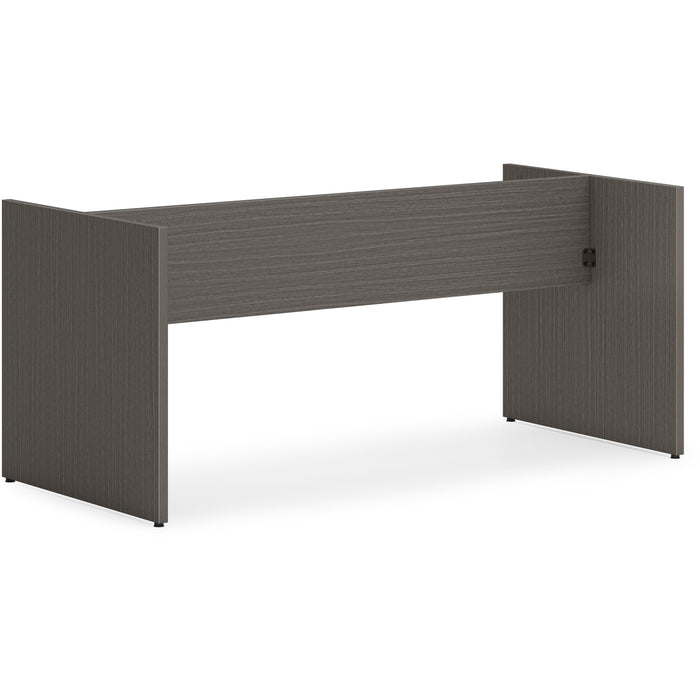 HON Mod HLPLTBL96BASE Conference Table Base - Finish: Slate Teak - 1 Each
