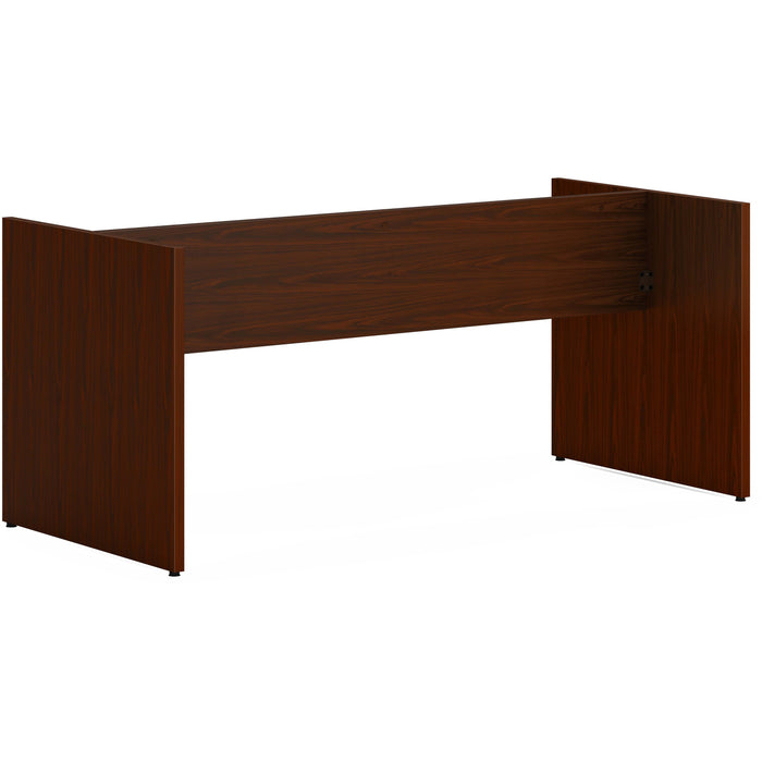 HON Mod HLPLTBL96BASE Conference Table Base - Finish: Traditional Mahogany - 1 Each