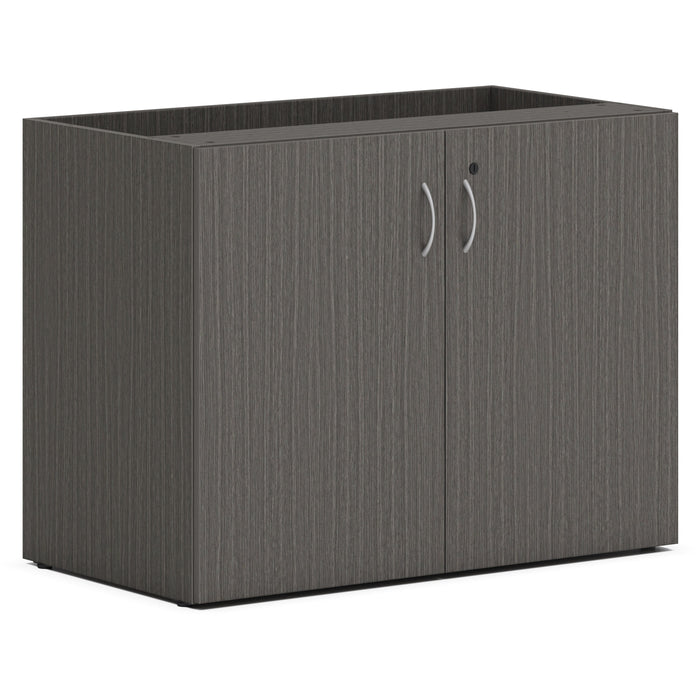 HON Mod HLPLSC3620 Storage Cabinet - 29" Height x 36" Width x 20" Depth - Finish: Slate Teak - 1 Each