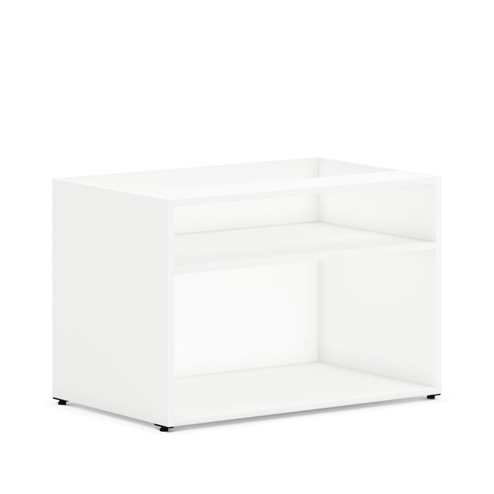 HON Mod HLPLCL3020S Credenza - 21" Height x 30" Width x 20" Depth - Finish: Simply White - 1 Each