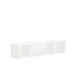 HON Mod Wall Mounted Storage - Rectangle - 13.5" Height x 60" Width x 14" Depth - Finish: Simply White - 1 Each