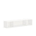 HON Mod Wall Mounted Storage - Rectangle - 13.5" Height x 66" Width x 14" Depth - Finish: Simply White - 1 Each