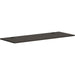 HON Mod HLPLRW6624 Work Surface - Rectangle - x 66" Width x 24" Depth - Finish: Slate Teak - 1 Each
