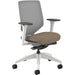 HON Solve Chair - Putty Seat Color - Fabric Seat Material - Fog Back Color - Mesh Back Material - Designer White Frame Color - Mid Back - Putty - 1 Each