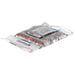 ControlTek CoinLOK Plastic Coin Bags - 25" Length x 14.50" Width - Clear - Plastic - Coin - 100 / Carton