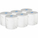 Scott Pro High-Capacity Hard Roll Towels with Elevated Design & Absorbency Pockets - 7.50" Width x 700 ft Length - 1 3/4" Core - Elevated Scott Design - White - Paper - 6 / Carton