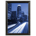 Seco Classic Snap Frame - 12" x 18" Frame Size - Rectangle - Black - Aluminum - Black - 1 Each