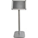 Seco Decorative Menuboard - 11" Width x 8.5" Height - Rectangular Shape - Rounded Corner - Silver - 1 Each