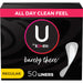 U by Kotex Kimberly-Clark Kotex Wrapped Panty Liners - Regular - Individually Wrapped - 50/Box - 1 Each