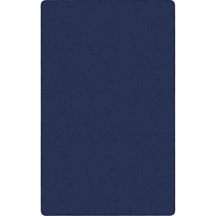 Flagship Carpets Americolors Solid Color Rug - Floor Rug - Traditional - 15 ft Length x 12 ft Width - Rectangle - Navy - Nylon, Yarn
