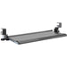 Kantek Clamp Mount for Keyboard - Black - Metal - 1 Each