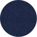 Flagship Carpets Amerisoft Solid Color Rug - 72" Diameter - Round - Navy Blue - Nylon, Polyester