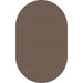 Flagship Carpets Ameristrong Solid Color Rug - Floor Rug - Traditional - 91.20" Length x 12 ft Width - Oval - Almond - Fiber, Nylon