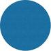 Flagship Carpets Ameristrong Solid Color Rug - Floor Rug - Traditional - 72" Diameter - Round - Blue Bird - Nylon