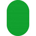 Flagship Carpets Ameristrong Solid Color Rug - Traditional - 91.20" Length x 12 ft Width - Oval - Lime Green - Fiber, Nylon