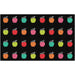 Flagship Carpets Schoolgirl Stylish Brights Rug - 91.20" Length x 12 ft Width - Rectangle - Black