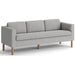 HON Parkwyn Lounge Sofa - Material: Fabric - Finish: Gray - 1 Each