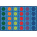 Carpets for Kids® Premium Seating Circles Circletime Rug - Area Rug - 12 ft Length x 90" Width - Rectangle - Primary