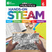 Shell Education 180 Days: Hands-On STEAM: Grade 6 Printed Book - Book - Grade 6 - English - 1 Each