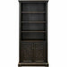 Martin Kingston Office Desking Unit - 78" Height x 36" Width x 14" Depth - 5 Shelve(s) - 4 Adjustable Shelf(ves) - Material: Wood - Finish: Dark Chocolate, Rub Through - 1 Each