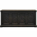 Martin Kingston Office Desking Unit - 32" Height x 67" Width x 18" Depth - 4 Door(s) - 3 Adjustable Shelf(ves) - Material: Wood - Finish: Dark Chocolate, Rub Through - 1 Each