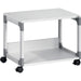 DURABLE System 48 Multifunction Trolley - 2 Shelf - 4 Casters - Plastic, Melamine Faced Chipboard (MFC), Steel - 23.62" Width x 17.01" Depth x 18.78" Height - Metal Frame - Gray - 1 Each
