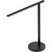 Bostitch Folding LED Desk Lamp - LED Bulb - Foldable, Dimmable, Color Temperature Setting, Adjustable Brightness, Glare-free Light, Touch Sensitive Control Panel, Flicker-free - Desk Mountable - Black - for Desk, Relaxing