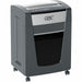 GBC Momentum Paper Shredder, X20-07, Micro-Cut, P-4, Anti-Jam, 20 Sheets - Continuous Shredder - Micro Cut - 20 Per Pass - for shredding Paper Clip, Paper, Junk Mail, Staples - P-4 - 9" Throat - 4 Hour Run Time - 7 gal Wastebin Capacity - Black