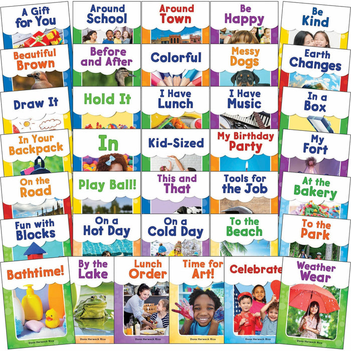 Shell Education Sight Words Book Set Printed Book - Grade Pre-K - 36 / Set