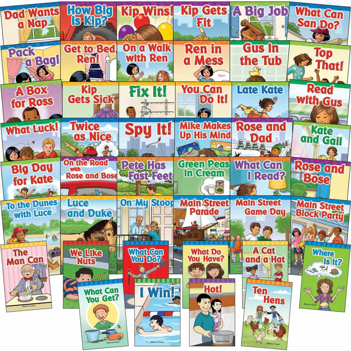 Shell Education Phonics Book Set Printed Book - Grade K - 46 / Set