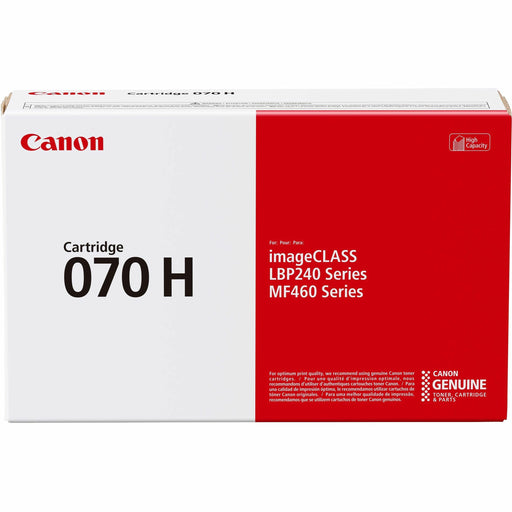 Canon 070 Original High Yield Laser Toner Cartridge - Black - 1 Each - 10200 Pages