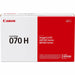 Canon 070 Original High Yield Laser Toner Cartridge - Black - 1 Each - 10200 Pages