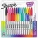 Sharpie Glam Pop Permanent Markers - Assorted Ink - 24 / Pack