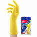 O-Cedar Playtex Handsaver Gloves - Hot Water, Chemical Protection - X-Large Size - Latex, Nitrile, Neoprene - Yellow - Long Lasting, Durable, Anti-microbial, Odor Resistant, Comfortable, Textured Fingertip, Textured Palm, Reusable - For Household - 2 / Pa