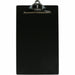 Saunders Smooth Aluminum Clipboard - Storage for Paper - 8 1/2" x 14" Sheet Size - Aluminum - Black - 1 Each